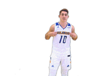 Jersey Thumbs Up Sticker by Delaware Blue Hens