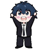 Angry Level Up Sticker by Shibuya Station