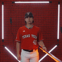 Dominic Archila GIF by Texas Tech Baseball