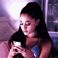 Ariana Grande Block GIF
