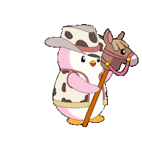 Wild West Couple Sticker by Pudgy Penguins