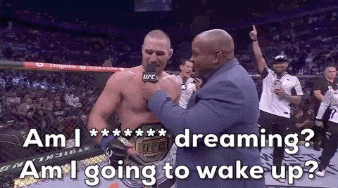 Wake Up Sport GIF by UFC