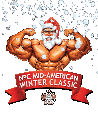 Npcmidamericanwinterclassic Buffsanta Winterclassic December7Th Sticker by NPC Mid-American Winter Classic