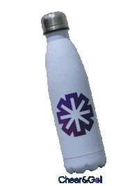 Cheerandgo water cheer agua cheerleader Sticker