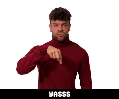 Man Swipe Up Sticker by Mediaset España