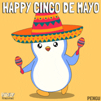 Celebrate Spanish GIF by Pudgy Penguins