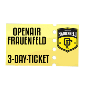 festival pass Sticker by Openair Frauenfeld