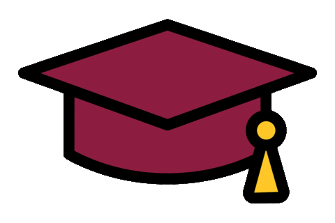Sun Devils Graduation Sticker by Arizona State University
