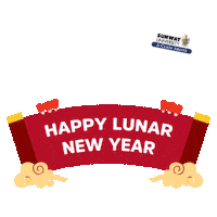 Chinese New Year Dragon Sticker by Sunway University