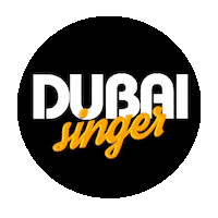 Singer Sticker by Dubai Music