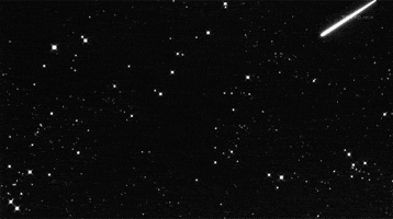 Shooting Star Black And White Gif GIF
