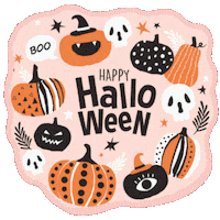 Trick Or Treat Halloween Sticker