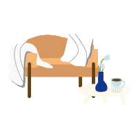 Self Care Unwind Sticker by Sunday Bedding