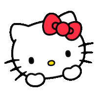 Hello Kitty Sticker by Sanrio Korea