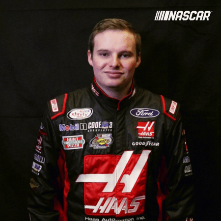 cole custer wink GIF by NASCAR