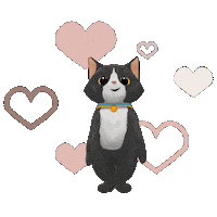 I Love You Hearts Sticker by TeamKrikey