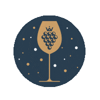Cheers Wine Sticker by Wines of Great Britain