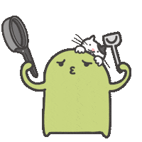 料理 吃飯 Sticker