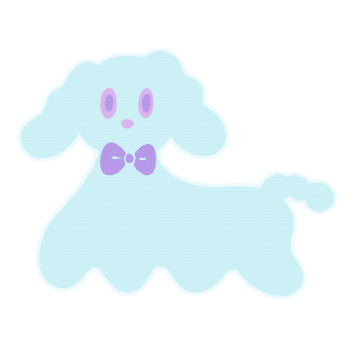 Dog Pastel Sticker