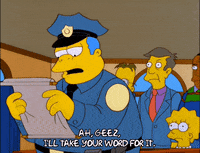 bumbling lisa simpson GIF