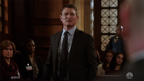 law and order nodding GIF by NBC