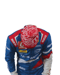 Racing Driver Shake Sticker by Prema Team