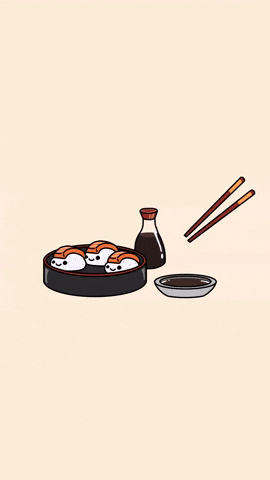 Cute Sushi GIF by A Good Doctor Studio