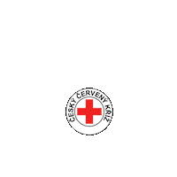 Volunteer Sticker by Czech Red Cross