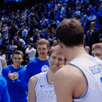 Byu Basketball Smile GIF by BYU Cougars