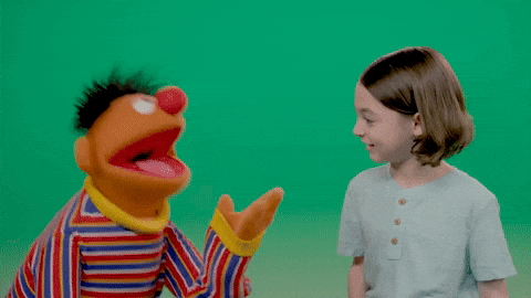 Laugh Joke GIF by Sesame Street