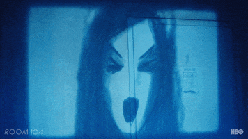 room104 cartoon hbo screaming projector GIF