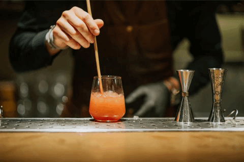 cocktail swizzle GIF