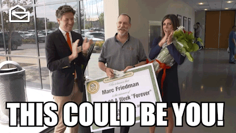 Happy Celebration GIF by Publishers Clearing House