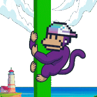 Sliding Green Bar Sticker by BigBrains