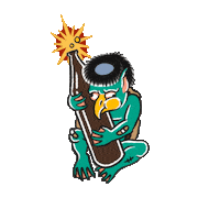 Davicho Sticker by Daruma Tattoo Studio