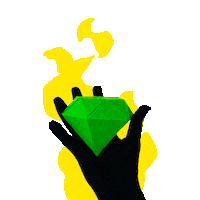 Fire Money Sticker by David Kims