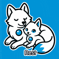 Snuggles Relaxing GIF