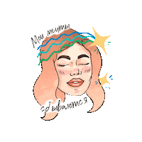 Girl Dreams Sticker