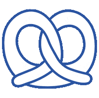 Pretzel Sticker by S'GILT