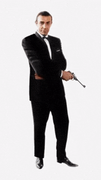 James Bond Scotland GIF by Marcel Katz Dalí / The Art Plug