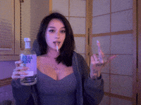 Cute Girl Middle Finger GIF