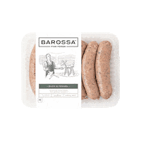 BarossaFineFoods hungry dinner duck sausage Sticker