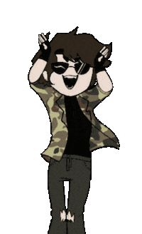 coolshadesman animation oc original character saf Sticker