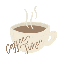 mintyhub coffee drink cup coffee time Sticker