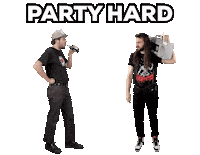 Hang Out Drinking Sticker by Leroy Patterson