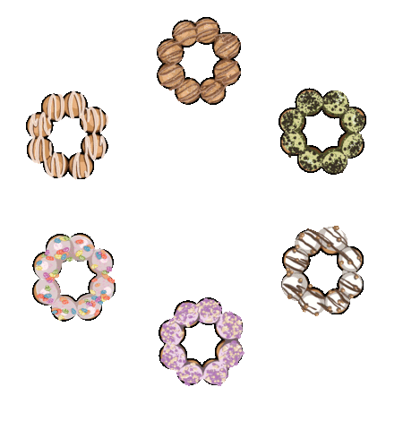 DochiCompany yummy yum delicious donuts Sticker