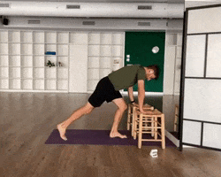 Yoga Plank GIF by YOGABODY