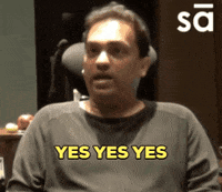 Sa Yes GIF by Sudeep Audio GIFs