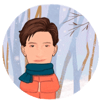 Sad Art Sticker