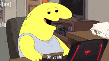 Leaning Back Oh Yeah GIF by Adult Swim